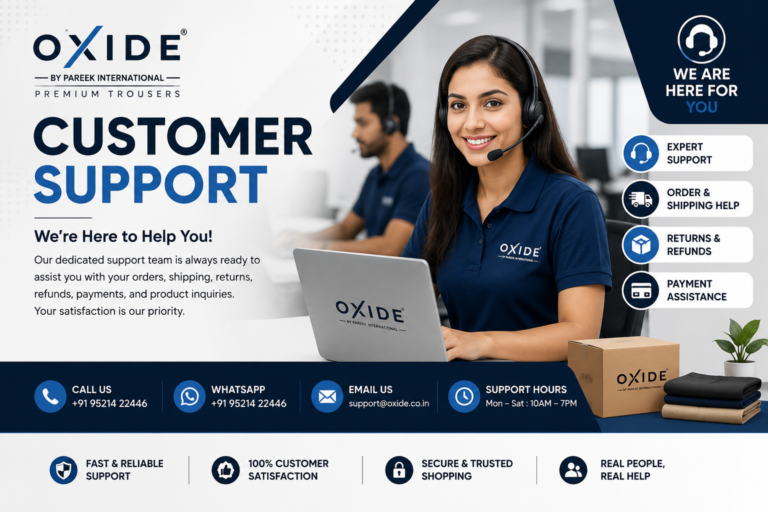 Customer Support at Oxide by Pareek International
